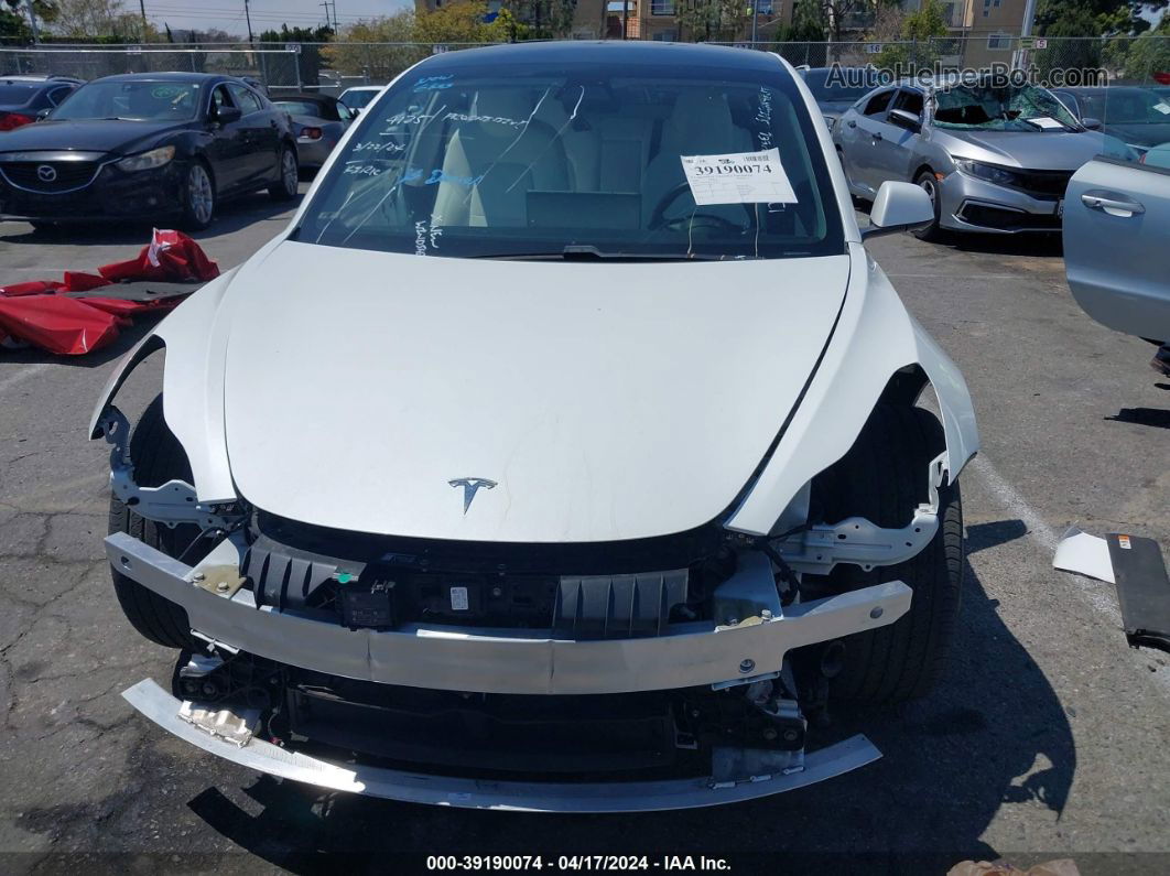 2020 Tesla Model 3 Long Range Dual Motor All-wheel Drive White vin: 5YJ3E1EB2LF640571