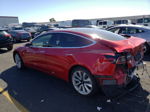 2020 Tesla Model 3  Red vin: 5YJ3E1EB2LF712093