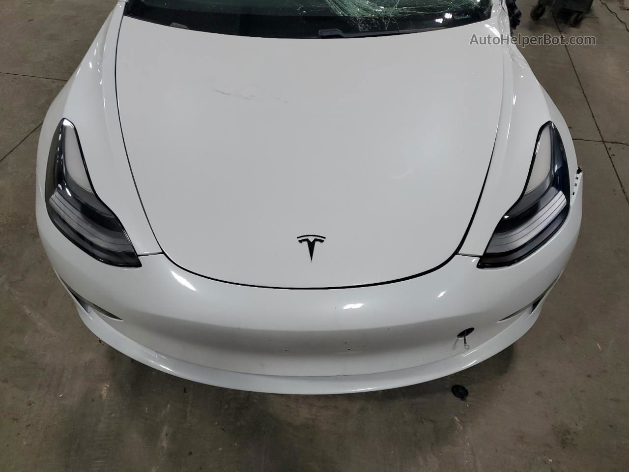 2021 Tesla Model 3  Белый vin: 5YJ3E1EB2MF044104