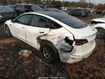 2021 Tesla Model 3 Long Range Dual Motor All-wheel Drive White vin: 5YJ3E1EB2MF050386