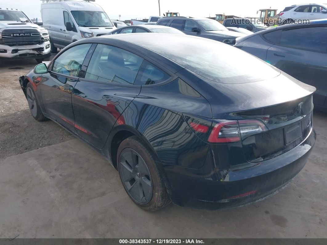 2021 Tesla Model 3 Long Range Dual Motor All-wheel Drive Черный vin: 5YJ3E1EB2MF085395