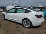 2021 Tesla Model 3  White vin: 5YJ3E1EB2MF983625