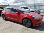 2022 Tesla Model 3  Red vin: 5YJ3E1EB2NF117263