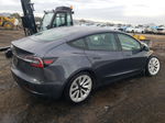 2022 Tesla Model 3  Gray vin: 5YJ3E1EB2NF145743