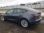 2022 Tesla Model 3  Gray vin: 5YJ3E1EB2NF145743