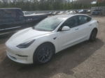 2022 Tesla Model 3  White vin: 5YJ3E1EB2NF199009