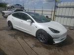 2022 Tesla Model 3  White vin: 5YJ3E1EB2NF199009