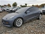 2022 Tesla Model 3  Gray vin: 5YJ3E1EB2NF263680