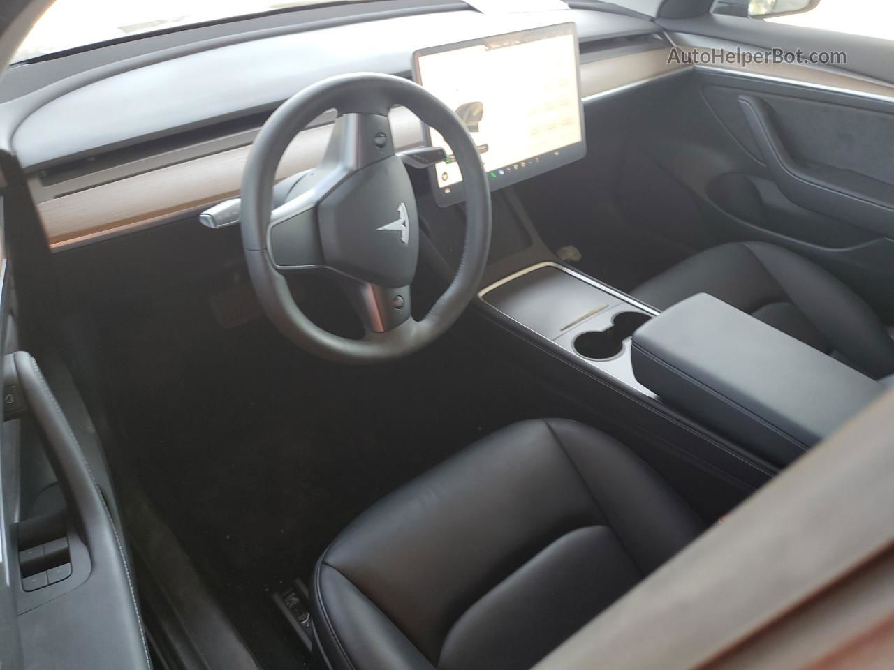 2022 Tesla Model 3  Blue vin: 5YJ3E1EB2NF276851