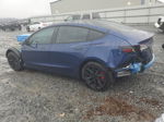 2022 Tesla Model 3  Blue vin: 5YJ3E1EB2NF323294