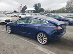 2018 Tesla Model 3  Blue vin: 5YJ3E1EB3JF055737