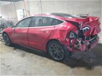 2018 Tesla Model 3  Красный vin: 5YJ3E1EB3JF069542