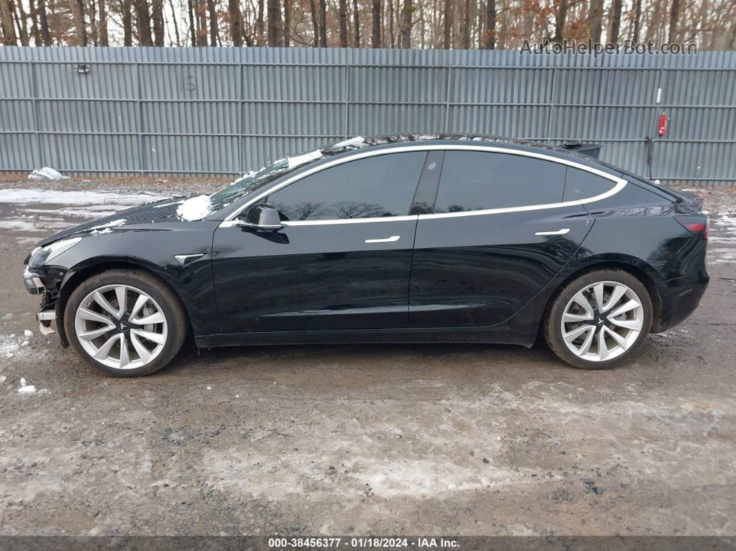 2018 Tesla Model 3 Long Range/performance Black vin: 5YJ3E1EB3JF071307