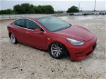 2018 Tesla Model 3  Red vin: 5YJ3E1EB3JF083778
