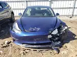 2018 Tesla Model 3  Синий vin: 5YJ3E1EB3JF088236