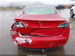 2018 Tesla Model 3 Long Range/performance Red vin: 5YJ3E1EB3JF104919