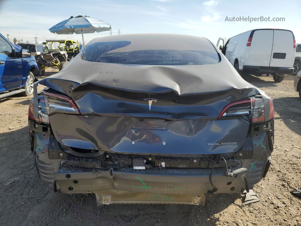 2018 Tesla Model 3  Silver vin: 5YJ3E1EB3JF114446