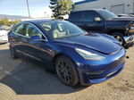 2018 Tesla Model 3  Blue vin: 5YJ3E1EB3JF115368