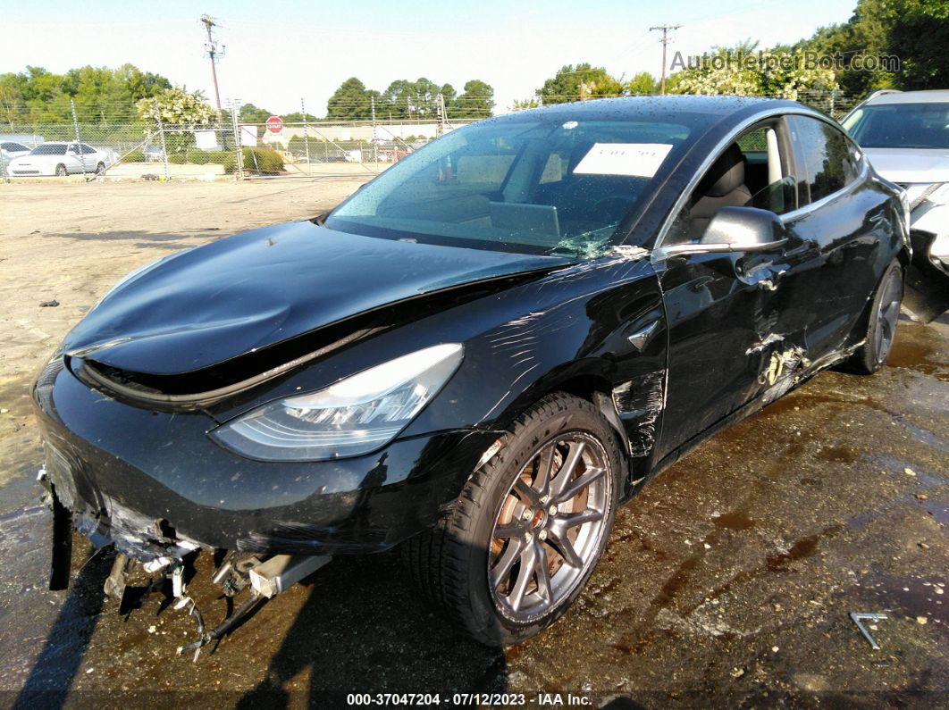 2018 Tesla Model 3 Performance/long Range Black vin: 5YJ3E1EB3JF118903