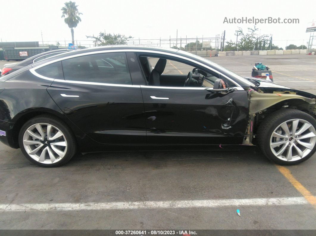 2018 Tesla Model 3 Long Range Black vin: 5YJ3E1EB3JF133997