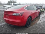 2018 Tesla Model 3 Long Range/performance Красный vin: 5YJ3E1EB3JF146068