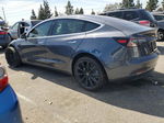 2019 Tesla Model 3  Gray vin: 5YJ3E1EB3KF192372