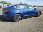 2019 Tesla Model 3  Blue vin: 5YJ3E1EB3KF194168