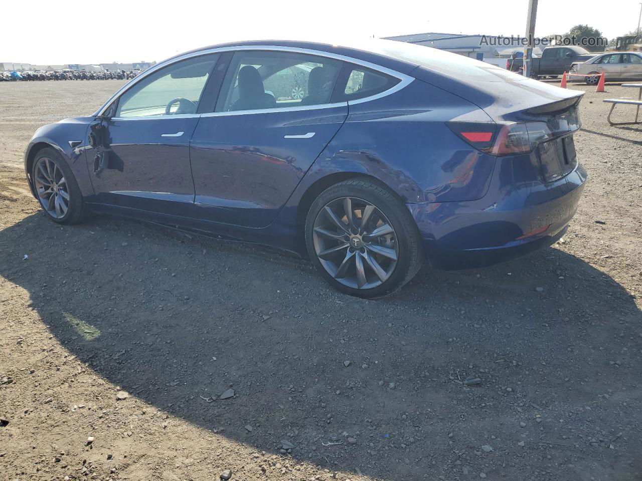 2019 Tesla Model 3  Blue vin: 5YJ3E1EB3KF194168