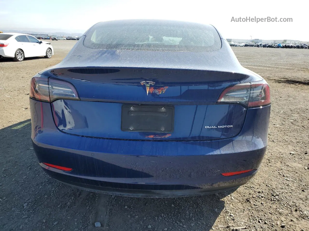 2019 Tesla Model 3  Blue vin: 5YJ3E1EB3KF194168