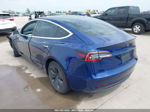 2019 Tesla Model 3 Long Range/performance Blue vin: 5YJ3E1EB3KF194946