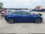2019 Tesla Model 3 Long Range/performance Blue vin: 5YJ3E1EB3KF194946