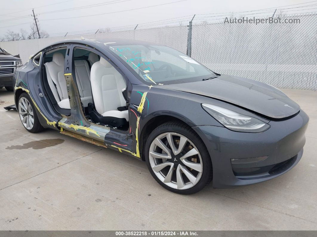 2019 Tesla Model 3 Long Range/performance Серый vin: 5YJ3E1EB3KF195756