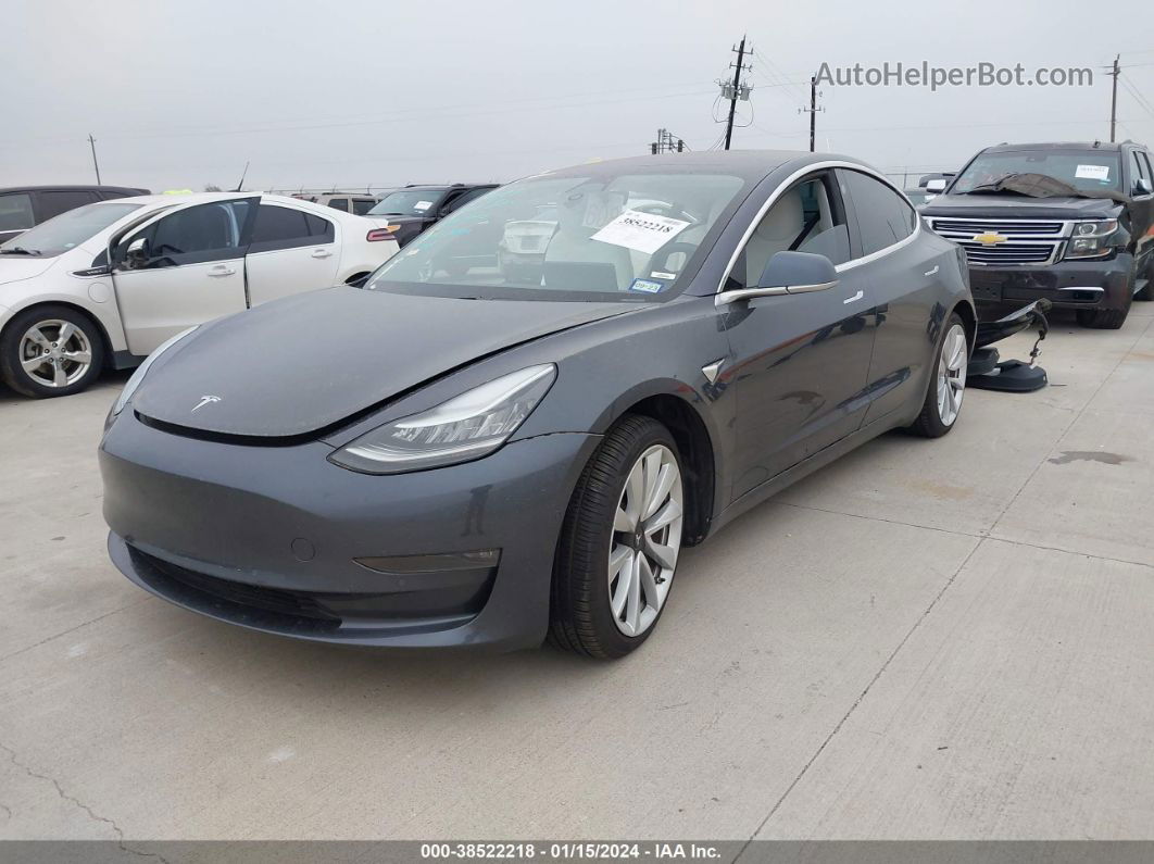 2019 Tesla Model 3 Long Range/performance Серый vin: 5YJ3E1EB3KF195756