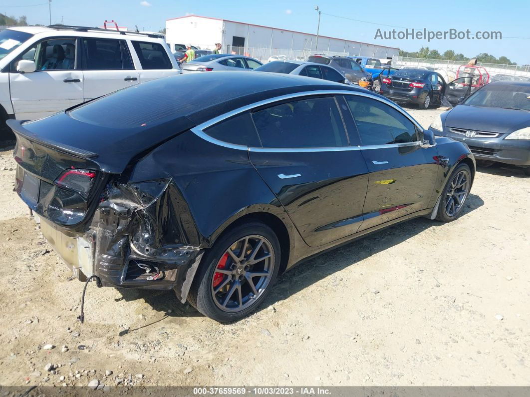 2019 Tesla Model 3 Long Range/performance Black vin: 5YJ3E1EB3KF208621