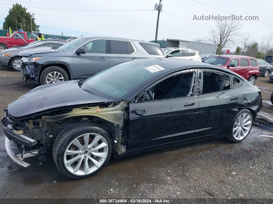 2019 Tesla Model 3 Long Range/performance Black vin: 5YJ3E1EB3KF212006