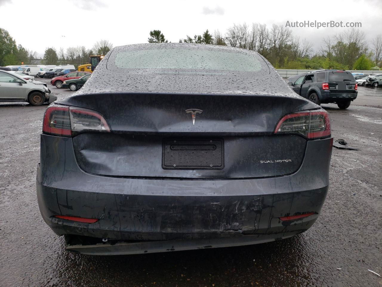 2019 Tesla Model 3  Charcoal vin: 5YJ3E1EB3KF386416