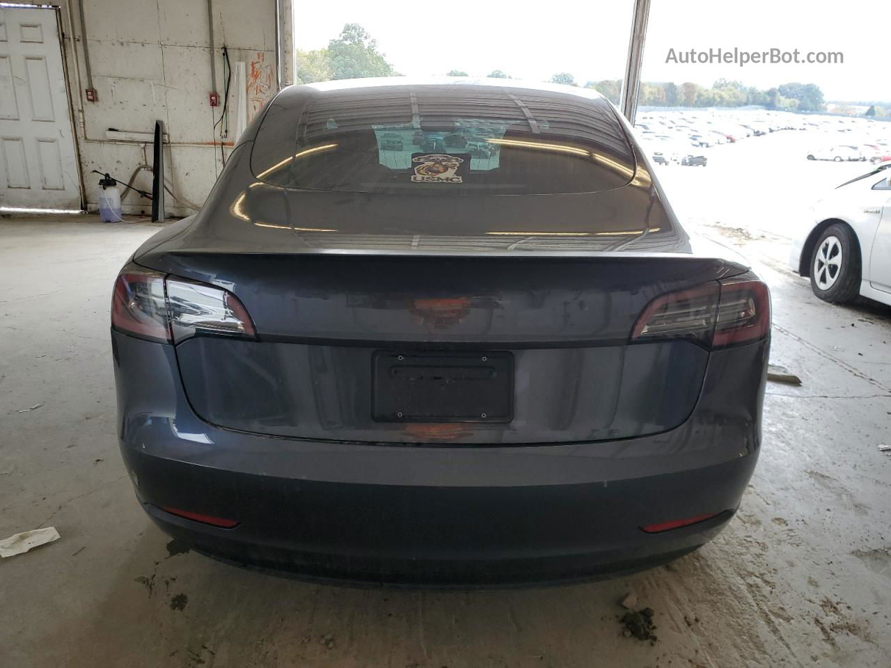 2019 Tesla Model 3  Gray vin: 5YJ3E1EB3KF413727