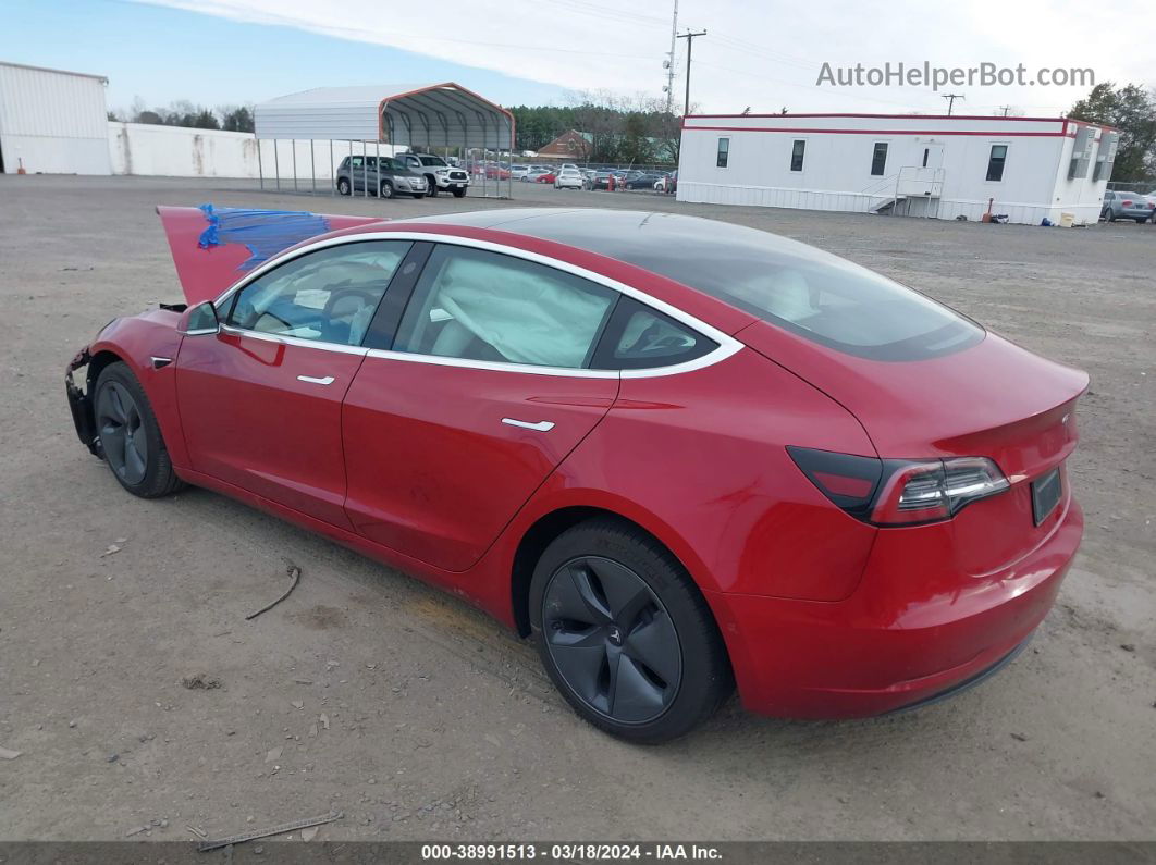 2019 Tesla Model 3 Long Range/performance Красный vin: 5YJ3E1EB3KF450485