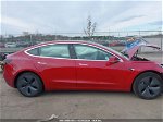 2019 Tesla Model 3 Long Range/performance Красный vin: 5YJ3E1EB3KF450485