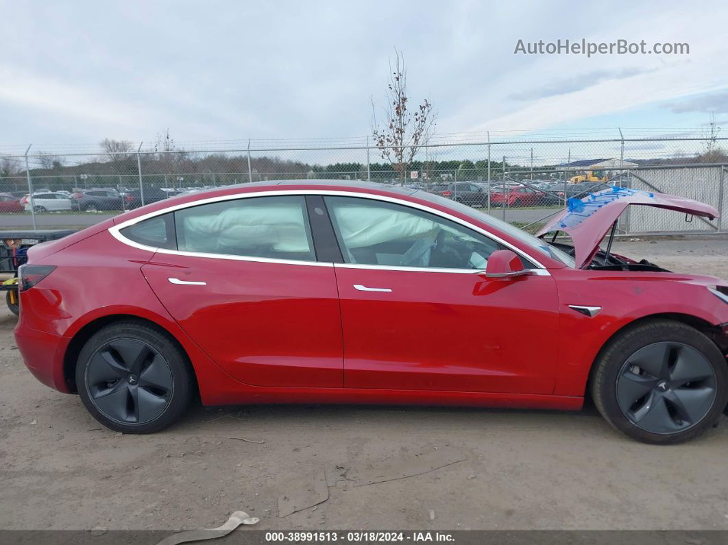 2019 Tesla Model 3 Long Range/performance Red vin: 5YJ3E1EB3KF450485