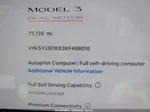 2019 Tesla Model 3 Long Range/performance Black vin: 5YJ3E1EB3KF498018