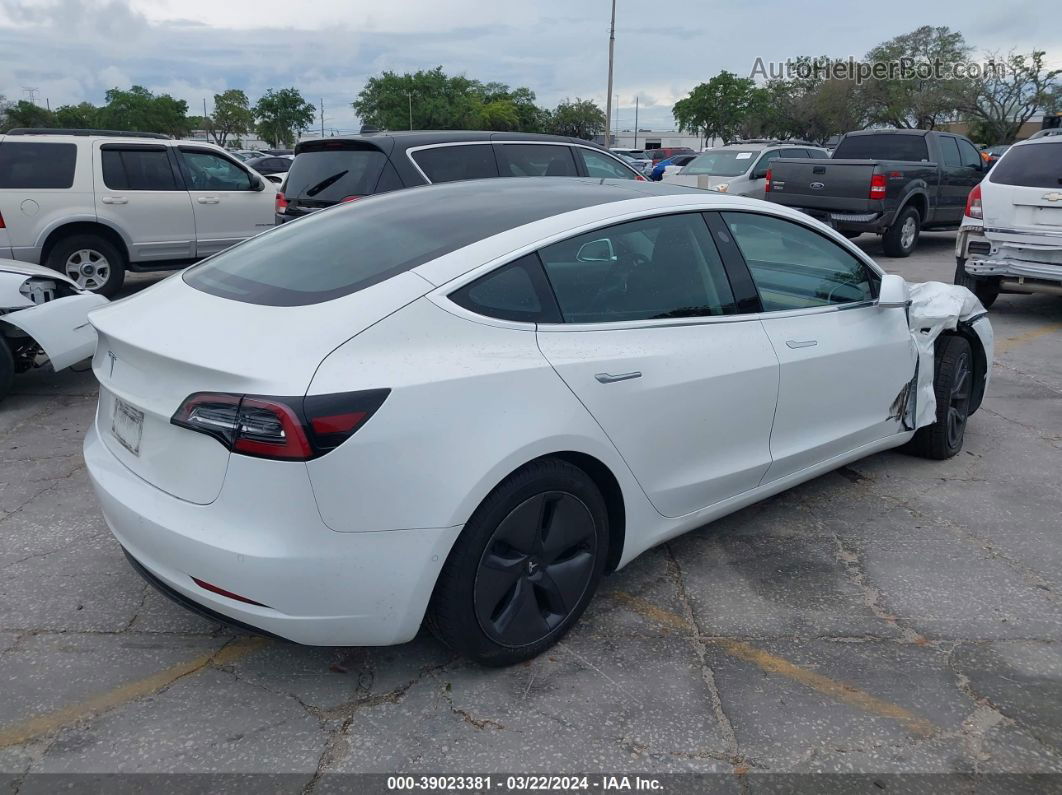 2020 Tesla Model 3 Long Range Dual Motor All-wheel Drive White vin: 5YJ3E1EB3LF619714