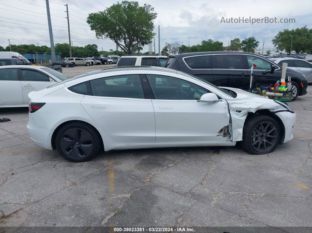 2020 Tesla Model 3 Long Range Dual Motor All-wheel Drive White vin: 5YJ3E1EB3LF619714