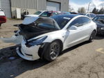 2020 Tesla Model 3  White vin: 5YJ3E1EB3LF637789