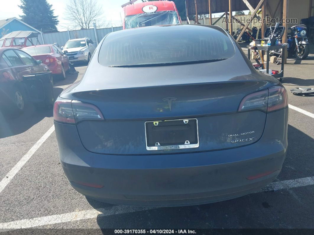 2020 Tesla Model 3 Long Range Dual Motor All-wheel Drive Синий vin: 5YJ3E1EB3LF663521