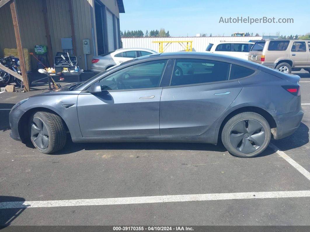 2020 Tesla Model 3 Long Range Dual Motor All-wheel Drive Blue vin: 5YJ3E1EB3LF663521