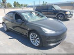 2020 Tesla Model 3 Long Range Black vin: 5YJ3E1EB3LF711745