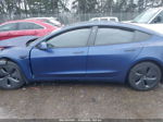 2020 Tesla Model 3 Long Range Dual Motor All-wheel Drive Blue vin: 5YJ3E1EB3LF741540