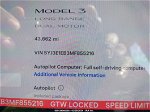 2021 Tesla Model 3 Long Range Dual Motor All-wheel Drive Black vin: 5YJ3E1EB3MF855216