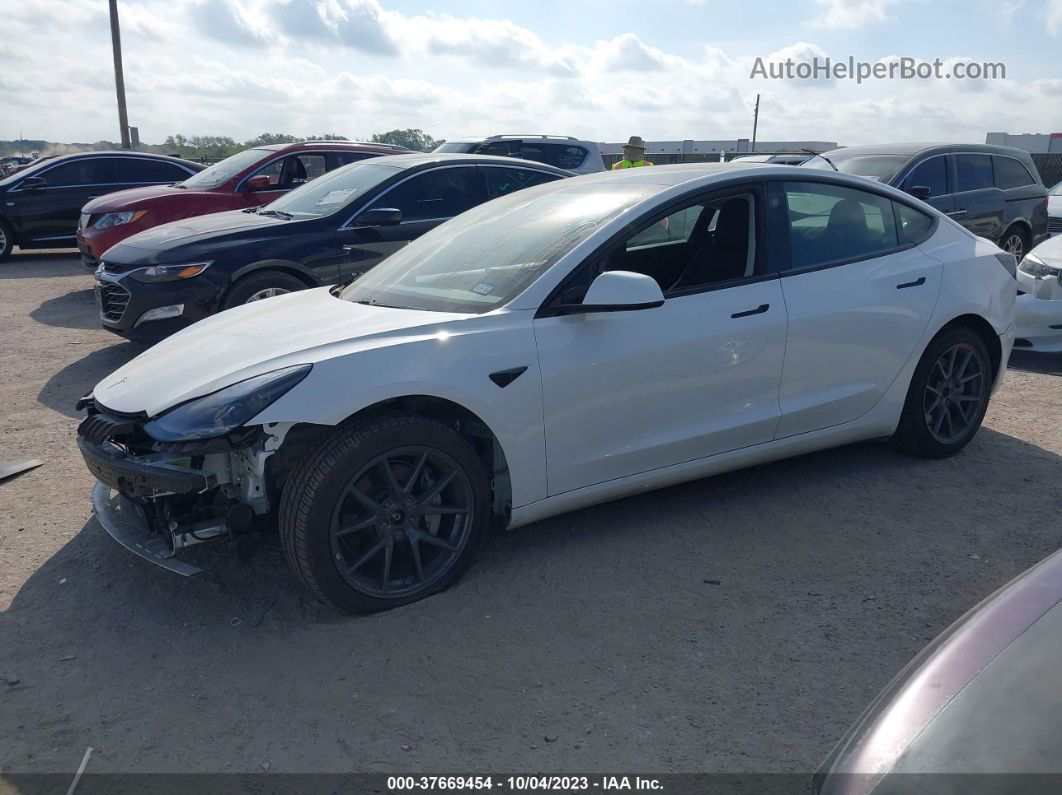 2021 Tesla Model 3 Long Range White vin: 5YJ3E1EB3MF928200